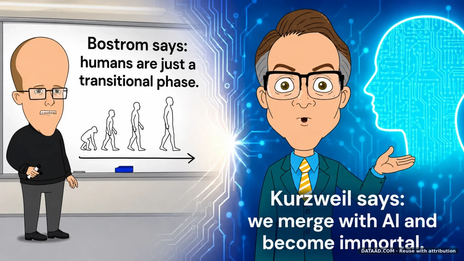 Humanity Is Not the End Point: Kurzweil, Bostrom and the Next Evolution of Intelligence